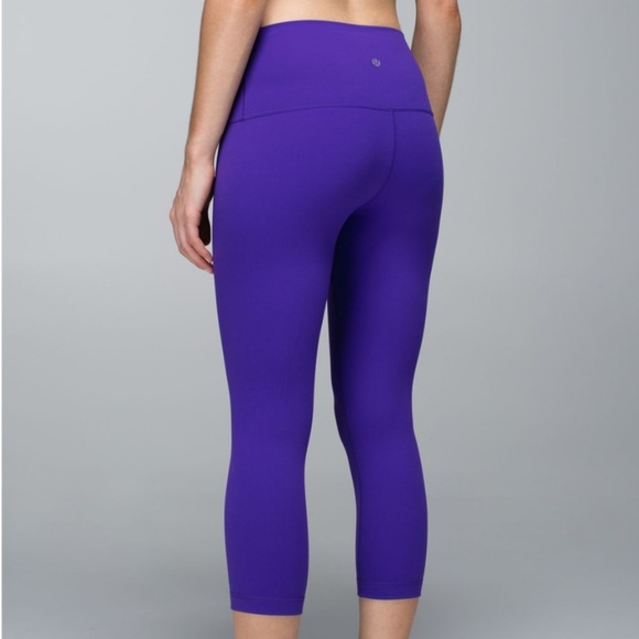 Lululemon Wunder Under Crop Roll Down - Picture 2 of 7